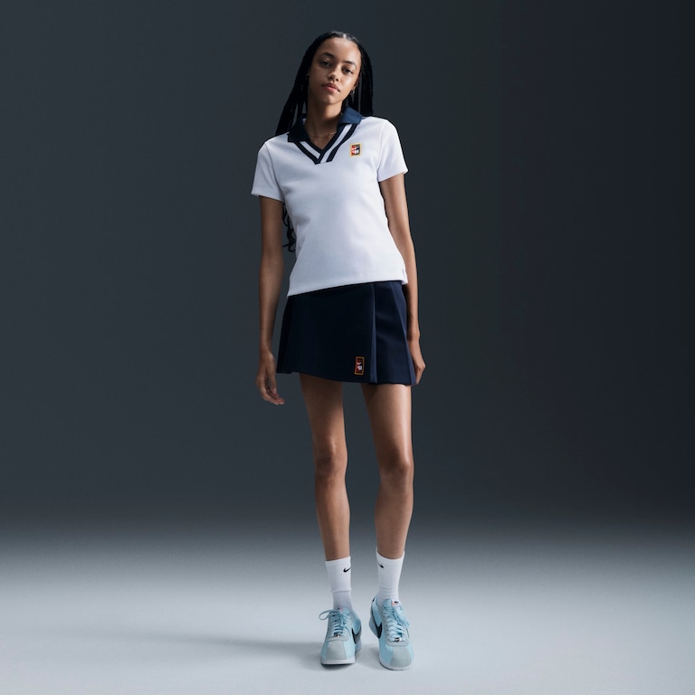 Camiseta Nike Sportswear Polo Yoon Feminina - Foto 4