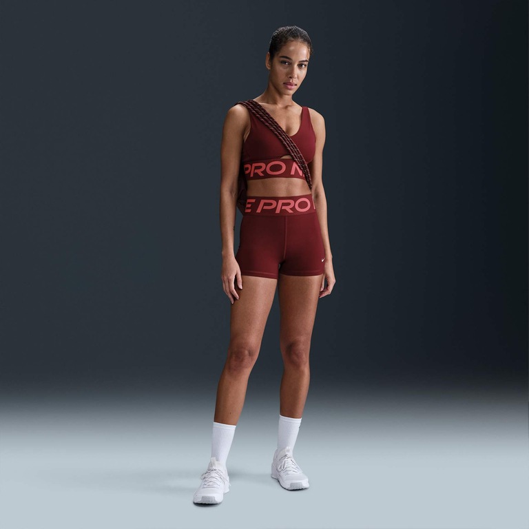 Top Nike Pro Indy Plunge Feminino - Foto 4