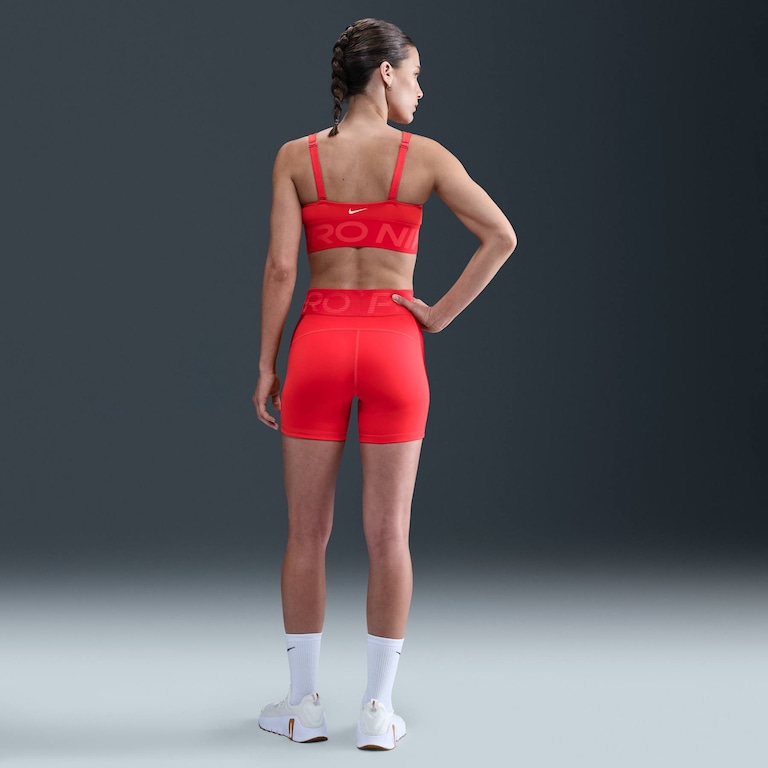 Top Nike Pro Indy Plunge Feminino - Foto 5