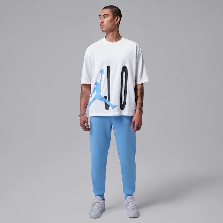 Calça Jordan Brooklin Fleece Masculina - Foto 6