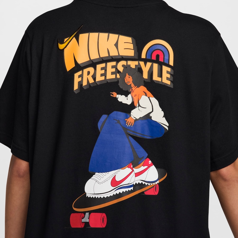 Camiseta Nike Sportswear Cortez Vintage Feminina - Foto 5