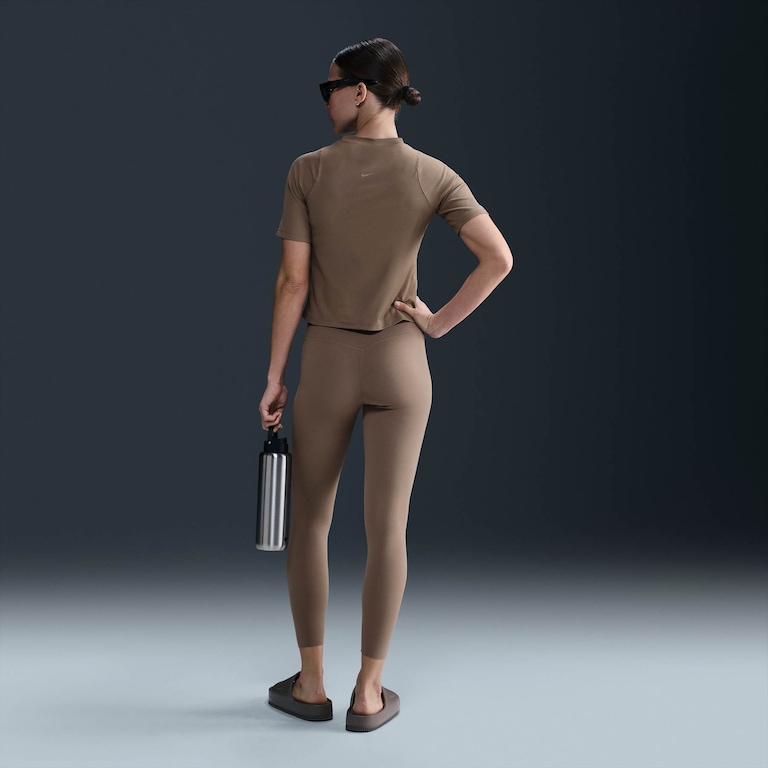 Camiseta Nike Dri-FIT One Cropped Feminina - Foto 5