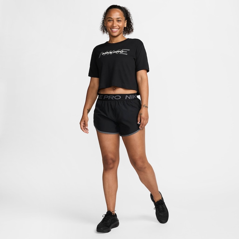 Camiseta Nike Pro Cropped Feminina - Foto 4