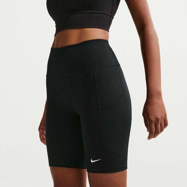 Shorts Nike Dri-FIT One HR 8IN Feminino - Foto 3
