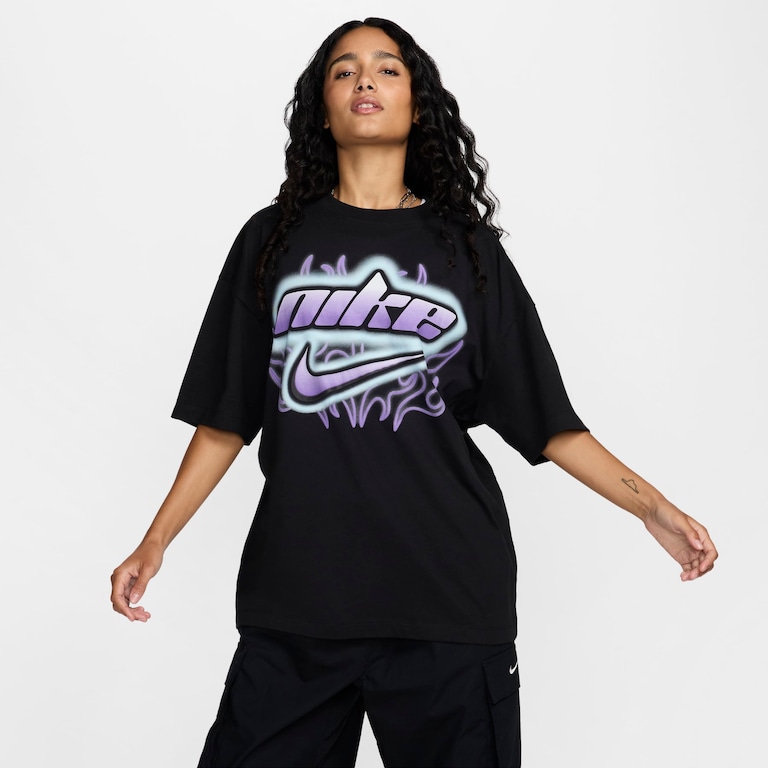 Camiseta Nike Sportswear Dance Feminina - Foto 1