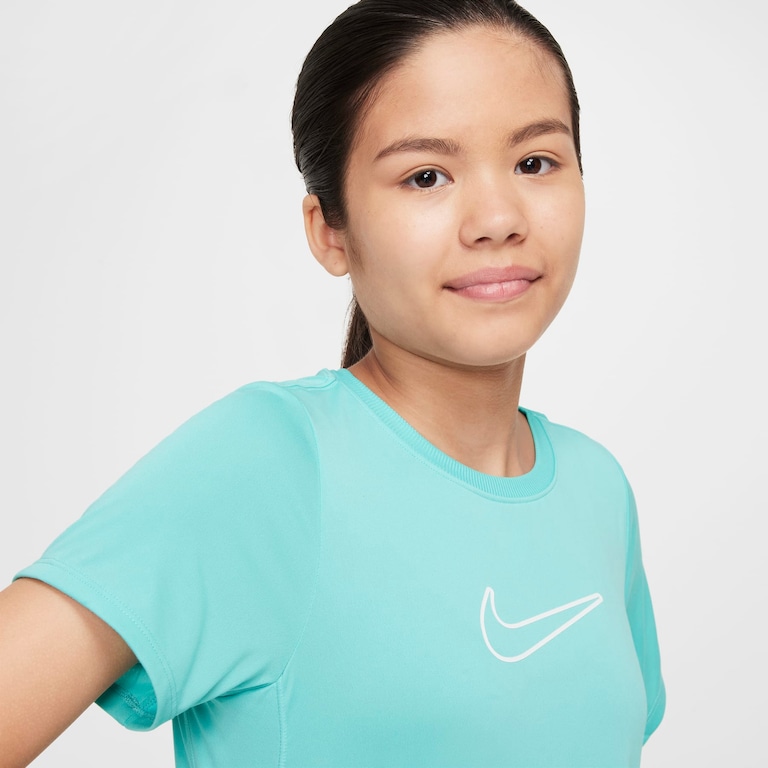 Camiseta Nike Dri-FIT One Infantil - Foto 3