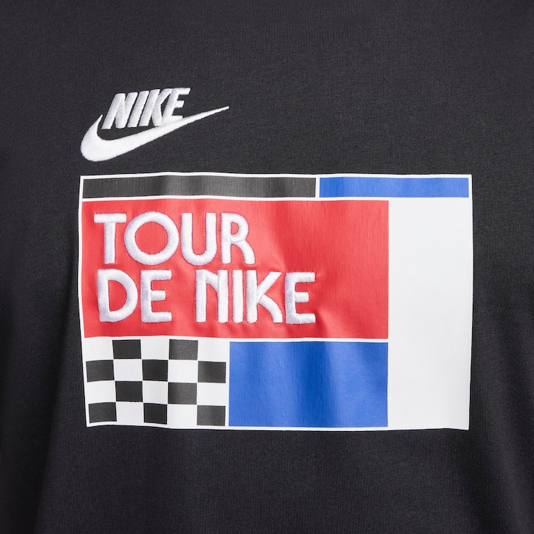 Camiseta Nike Sportswear "Tour de Nike" Masculina - Foto 4