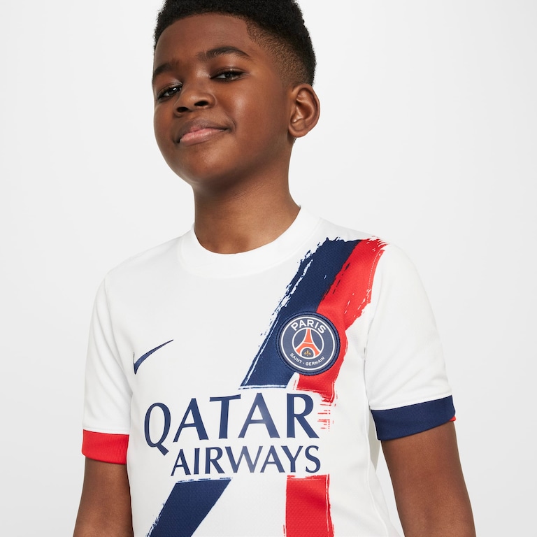 Camisa Nike Paris Saint-Germain II 2024/25 Torcedor Pro Infantil - Foto 2