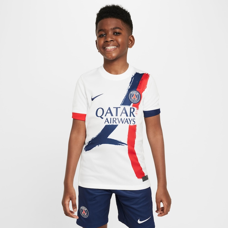 Camisa Nike Paris Saint-Germain II 2024/25 Torcedor Pro Infantil - Foto 1