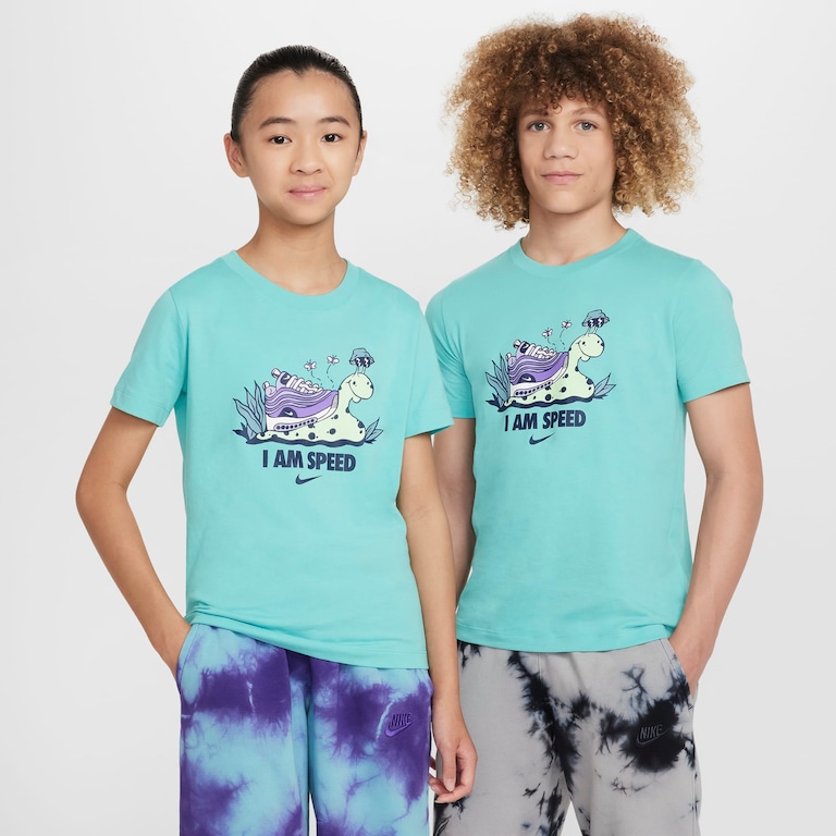 Camiseta Nike Sportswear Create Infantil - Foto 1