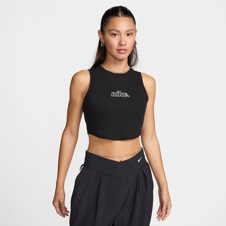 Regata Nike Sportswear Cropped Feminina - Foto 1