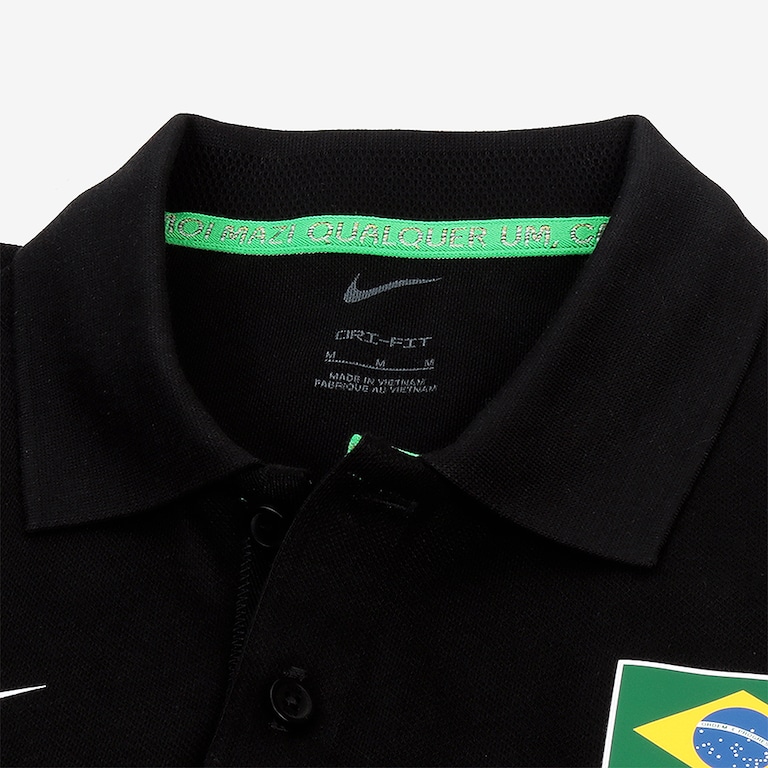 Camisa Nike Polo Brasil Masculina - Foto 5