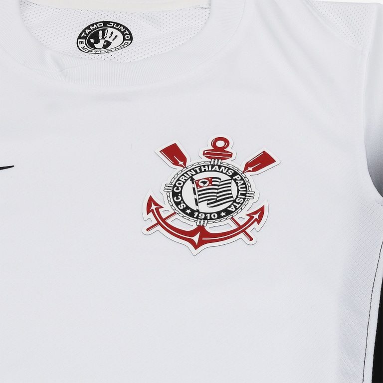 Camisa Nike Corinthians I 2024/25 Performance Infantil - Foto 4