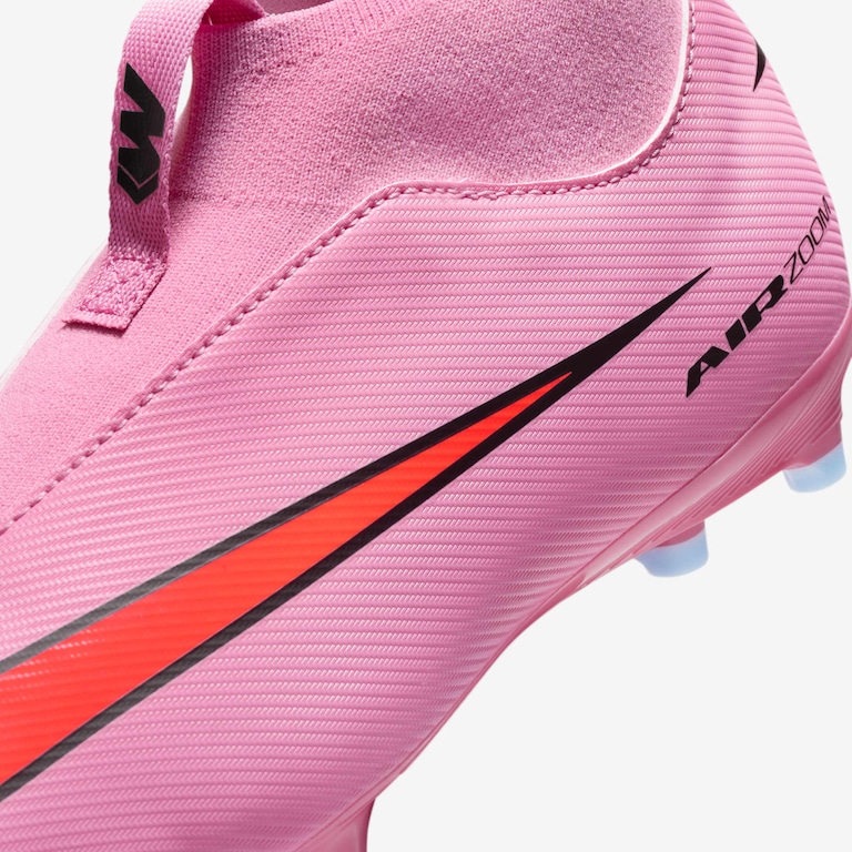Chuteira Nike Zoom Mercurial Superfly 10 Academy Infantil Campo - Foto 8