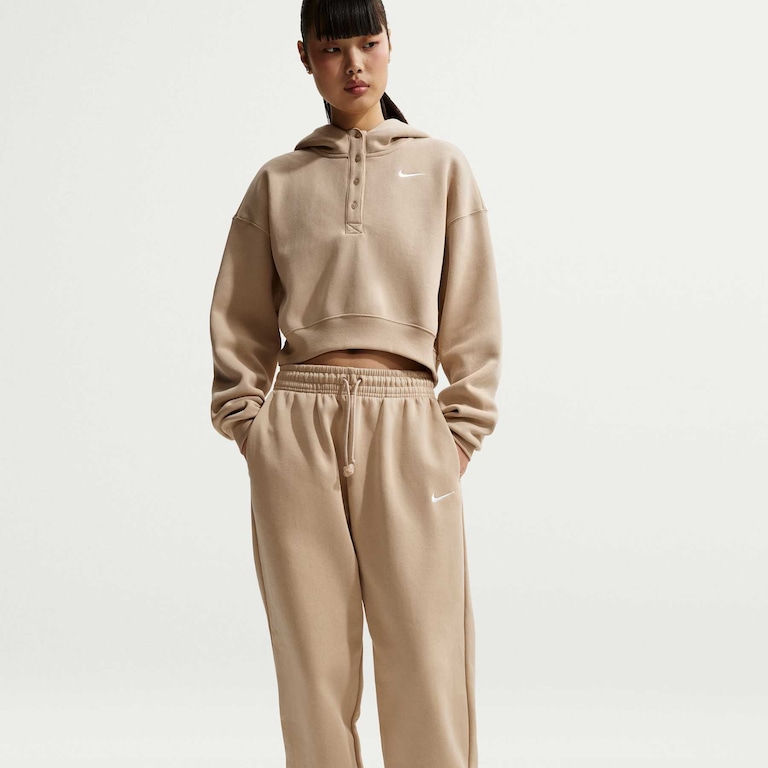 Calça Nike Sportswear Phoenix Fleece Feminina - Foto 4