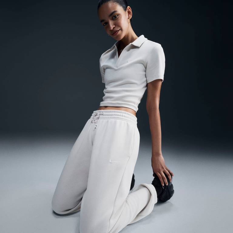 Calça Nike Sportswear Phoenix Fleece Feminina - Foto 2