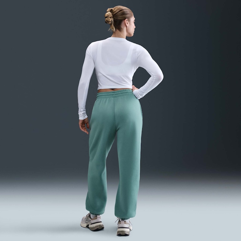 Calça Nike Sportswear Phoenix Fleece Feminina - Foto 4