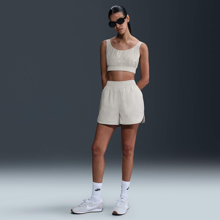 Shorts Nike Sportswear HR 4" Feminino - Foto 1