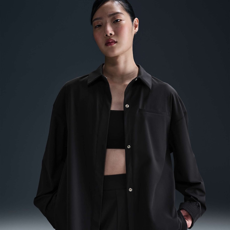 Camisa Nike Dri-Fit Oversized 24.7 Feminina - Foto 1