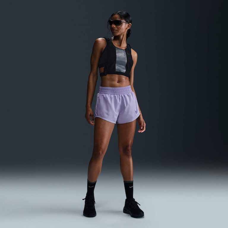 Shorts Nike One Swoosh Feminino - Foto 1