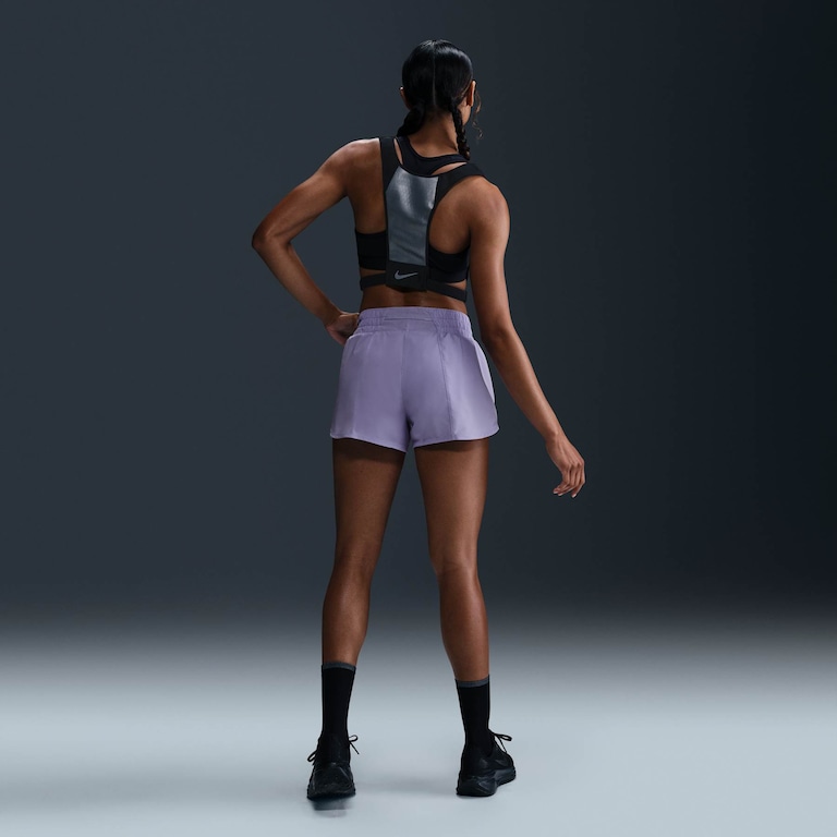 Shorts Nike One Swoosh Feminino - Foto 4