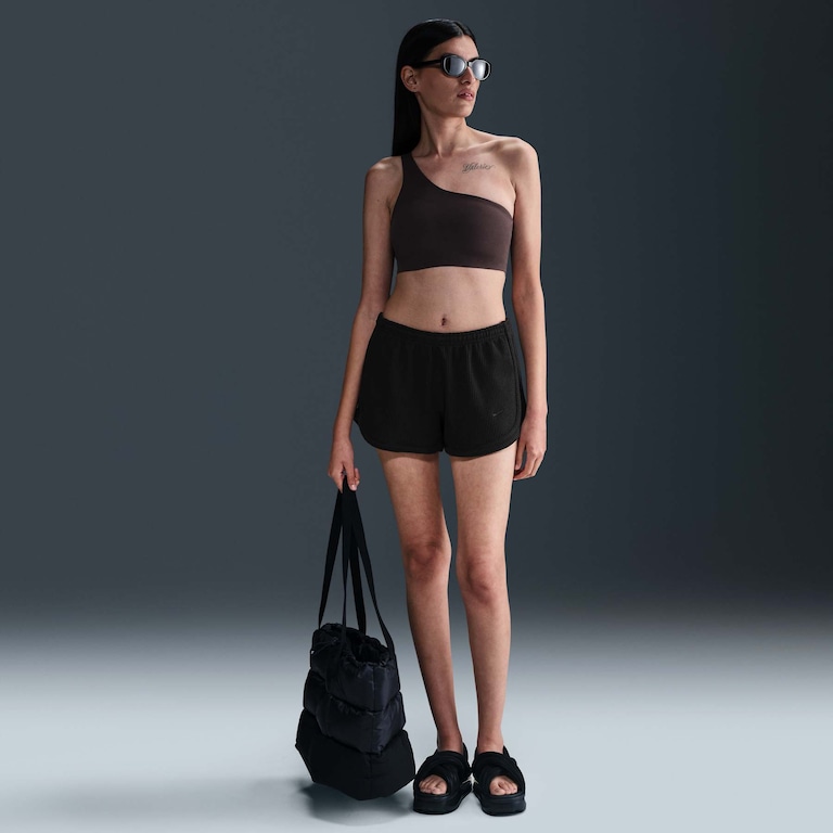 Shorts Nike Sportswear Chill Waffle Feminino - Foto 1