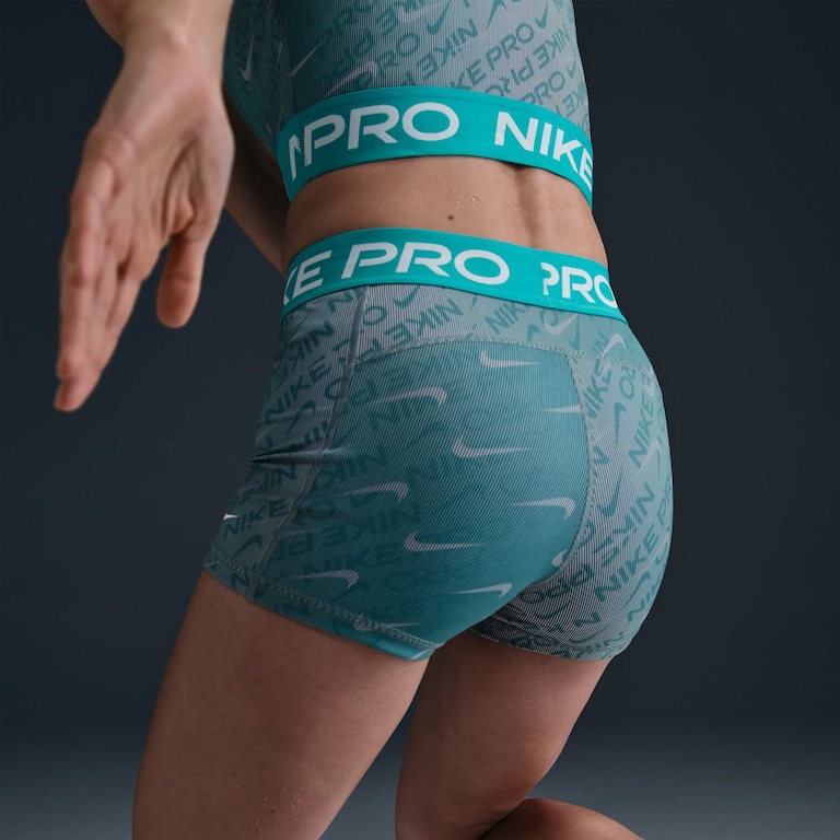 Shorts Nike Pro Dri-FIT 3IN Feminino - Foto 3