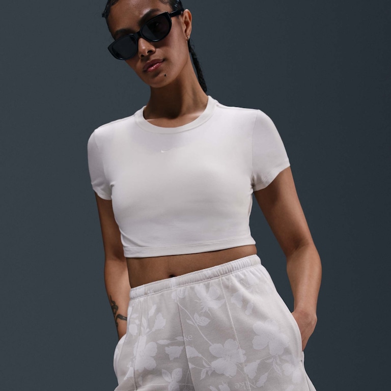 Shorts Nike Sportswear Chill Terry Feminino - Foto 2