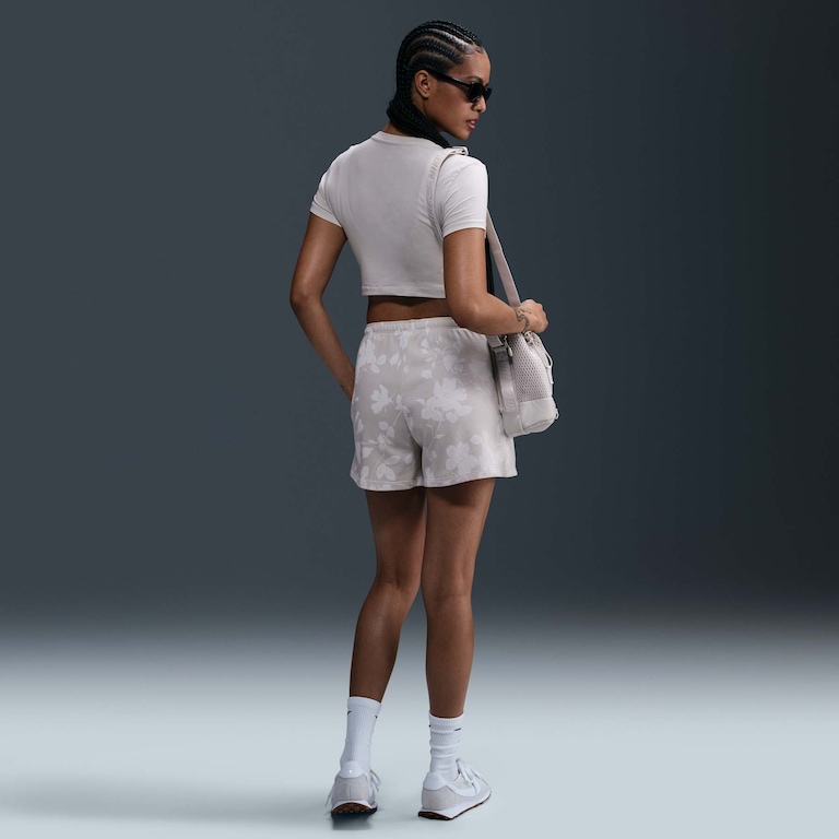 Shorts Nike Sportswear Chill Terry Feminino - Foto 4