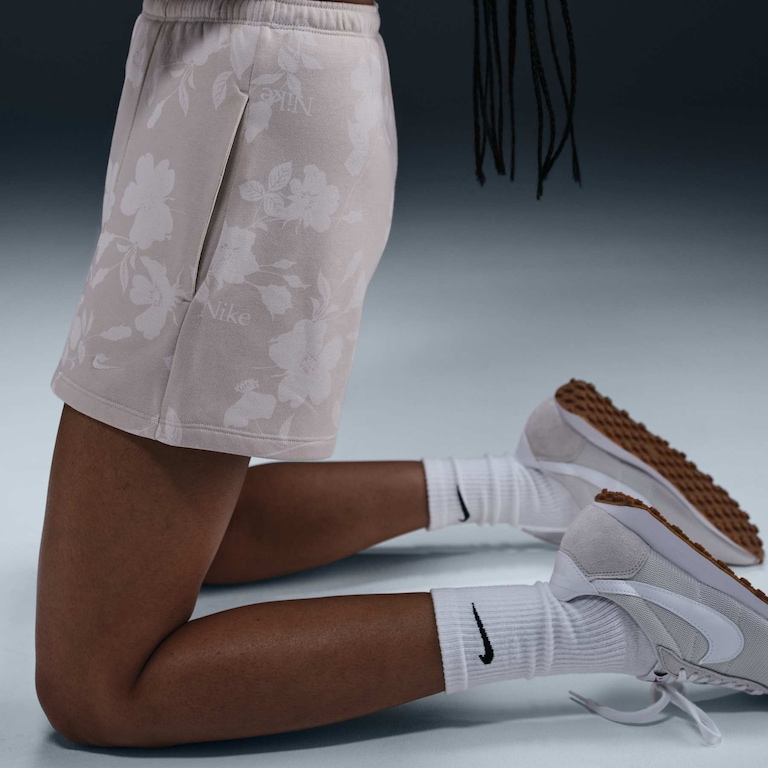 Shorts Nike Sportswear Chill Terry Feminino - Foto 5