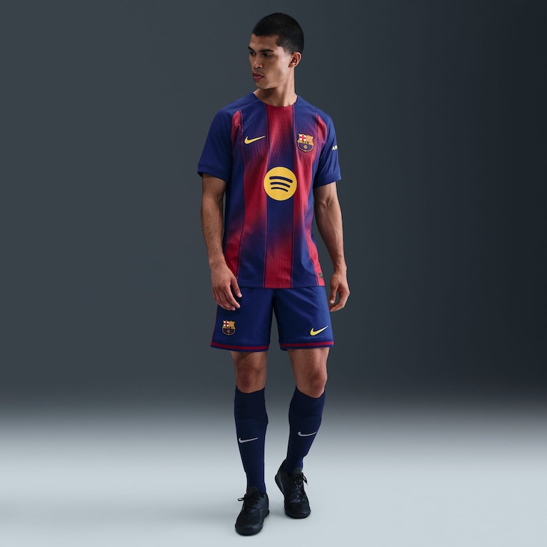 Camisa Barcelona Nike I 2025/26 Jogador Masculina - Foto 4