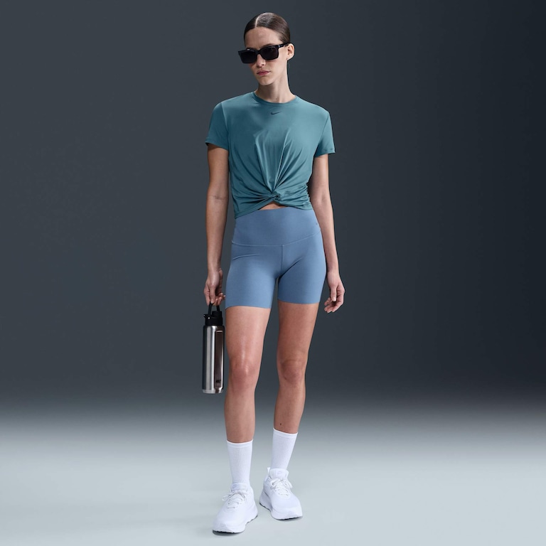 Camiseta Nike One Classic Cropped Feminina - Foto 4