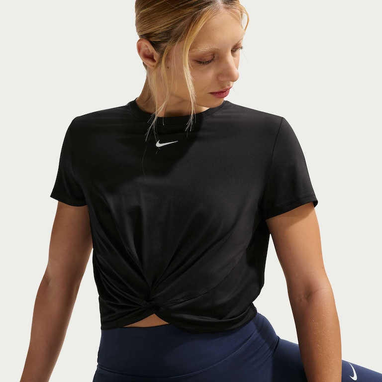 Camiseta Nike One Classic Cropped Feminina - Foto 3