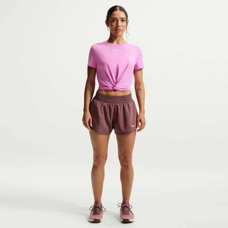 Camiseta Nike One Classic Cropped Feminina - Foto 4