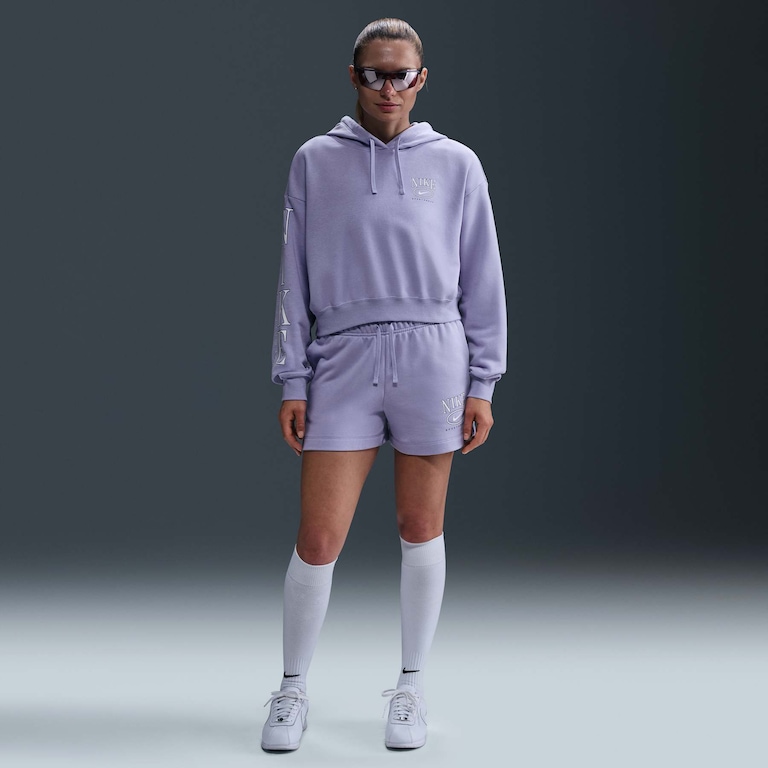 Blusão Nike Sportswear Club Fleece Feminino - Foto 4