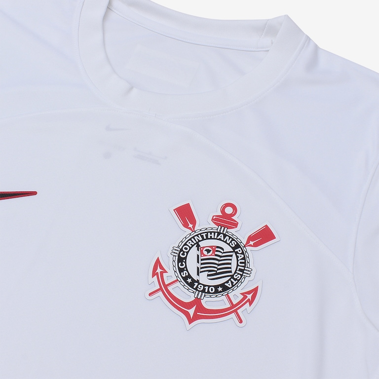 Camisa Nike Corinthians I 2023/24 Foundation Masculina - Foto 4