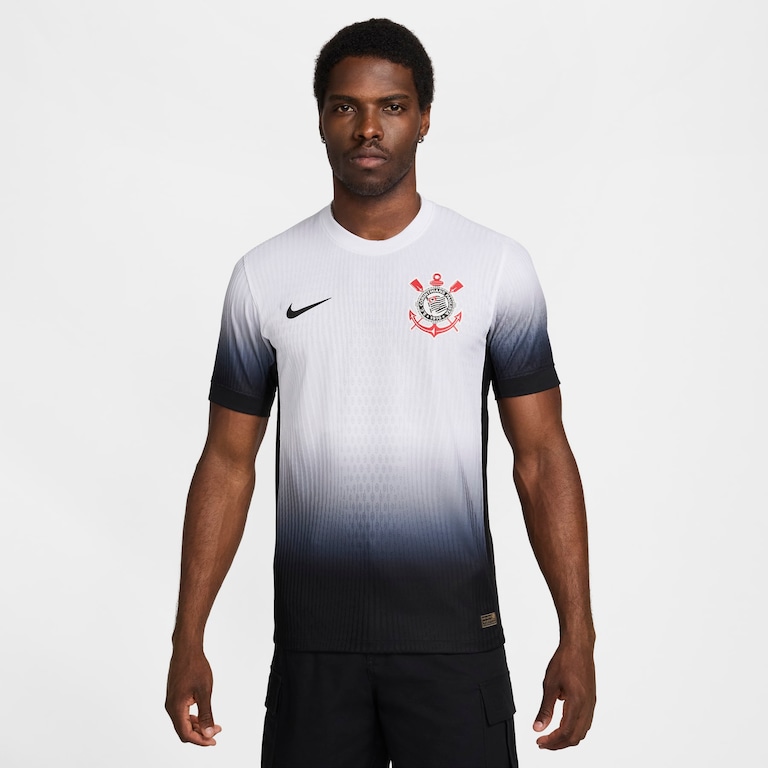 Camisa Nike Corinthians I 2024/25 Jogador Masculina - Foto 1