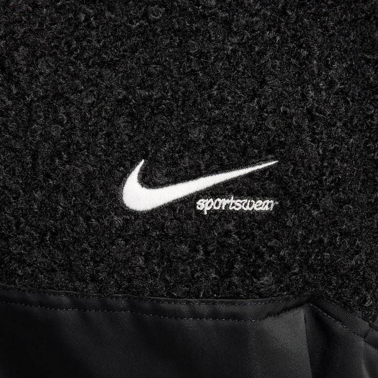 Jaqueta NikeSportswear Bomber Sherpa Feminina - Foto 7