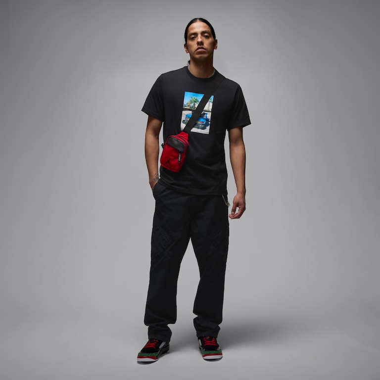 Camiseta Jordan Brand Crew Masculina - Foto 6