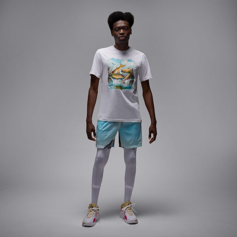 Camiseta Jordan Crew LD Masculina - Foto 6