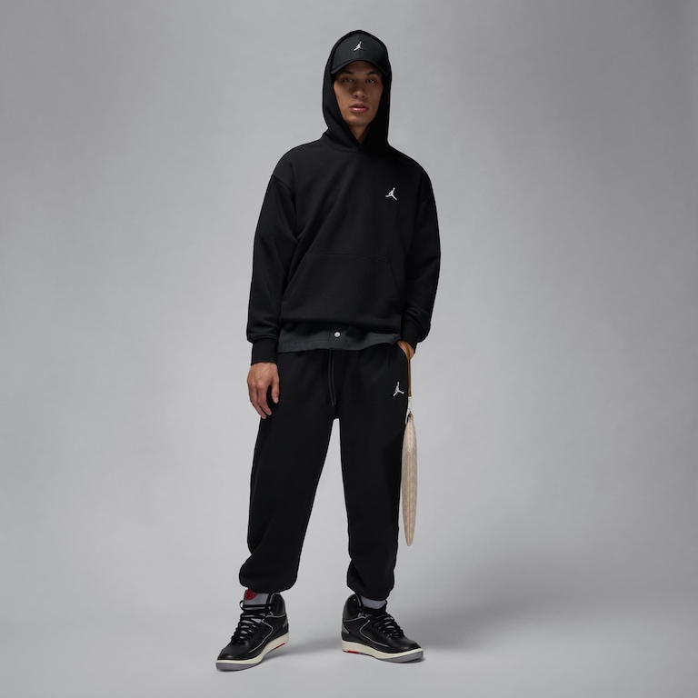 Calça Jordan Brooklin Fleece Masculina - Foto 6