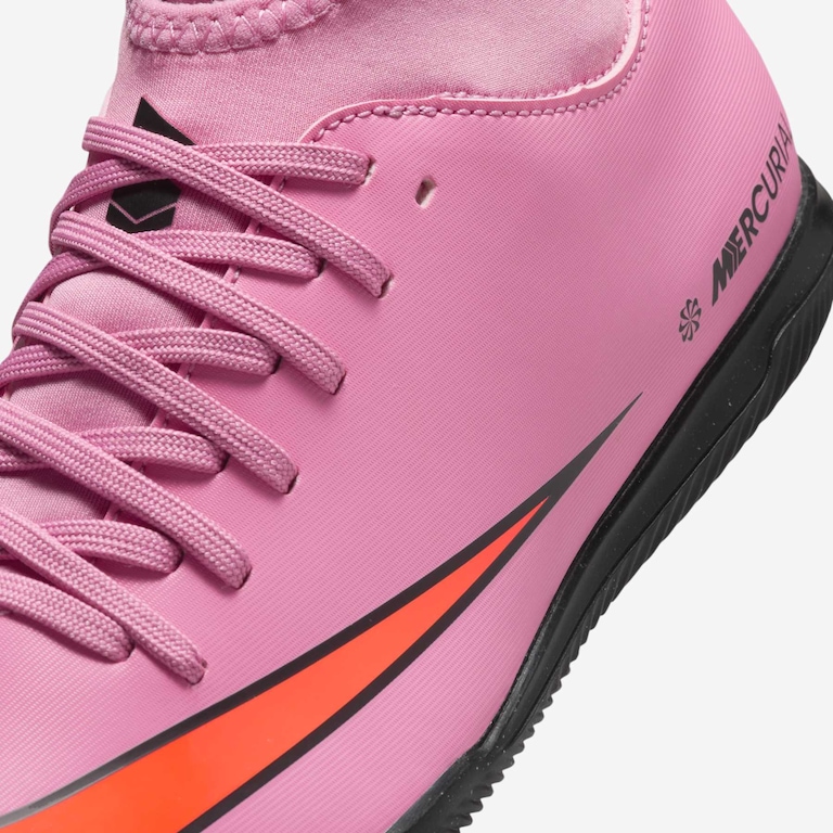 Chuteira Nike Zoom Mercurial Superfly 10 Club Infantil Futsal - Foto 7