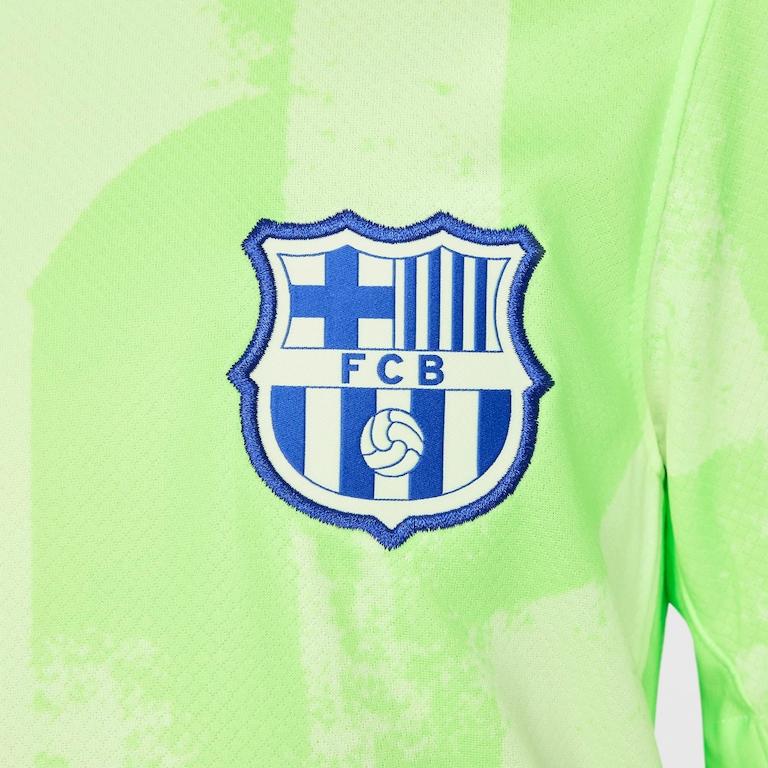Camisa Nike FC Barcelona III 2024/25 Torcedor Pro Infantil - Foto 4