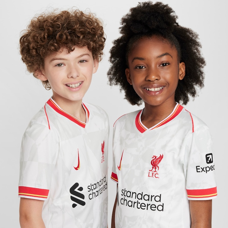 Camisa Nike Liverpool I 2024/25 Torcedor Pro Infantil - Foto 3