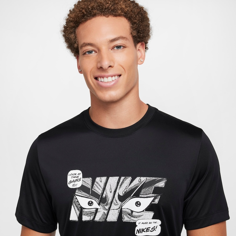 Camiseta Nike Dri-FIT Anime Masculina - Foto 3