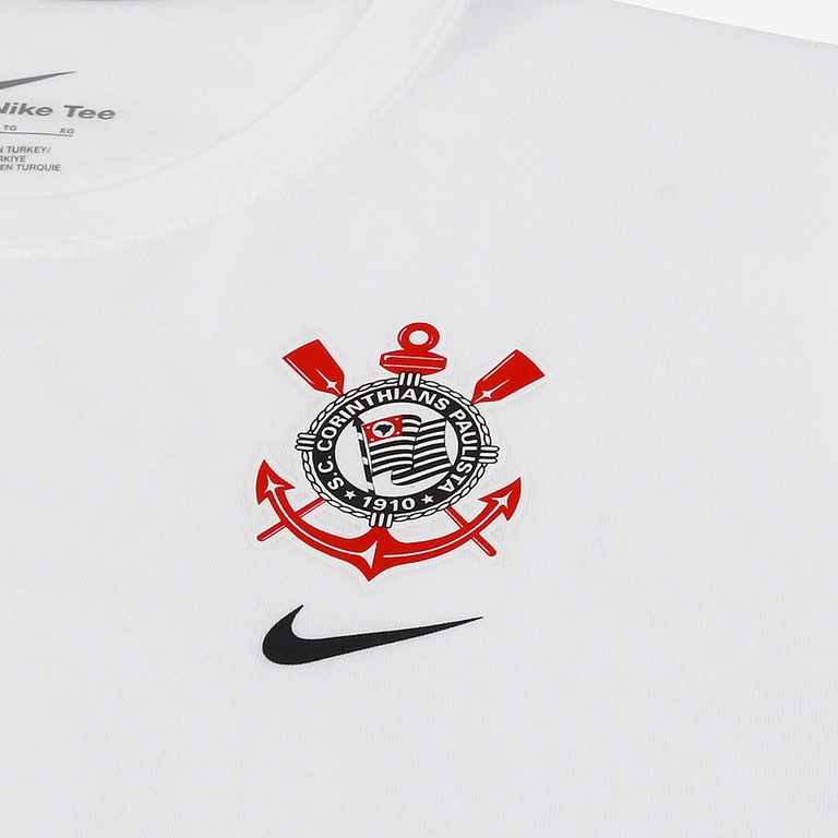 Camiseta Nike Corinthians Crest Feminina - Foto 3
