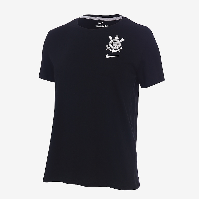 Camiseta Nike Corinthians Crest Feminina - Foto 1