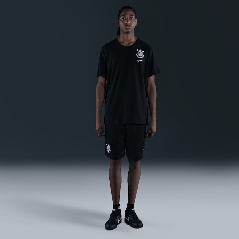 Camiseta Nike Corinthians Crest Masculina - Foto 1