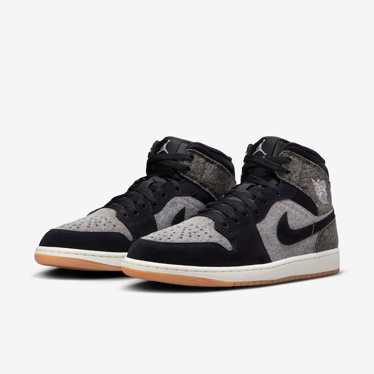 Tênis Air Jordan 1 Mid SE Masculino - Foto 5