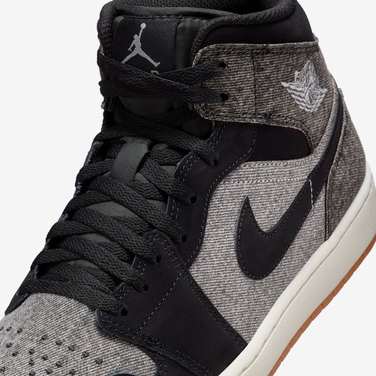 Tênis Air Jordan 1 Mid SE Masculino - Foto 7